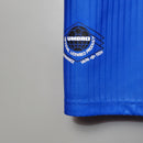 Camisa Retrô Manchester United 1996/1997 III - Azul - Umbro