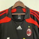 Camisa Retrô Milan 2007/2008 III Third - Preta - Adidas