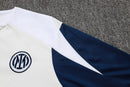 25/26 Conjunto Treino Inter de Milão - Frio Zíper Curto