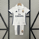 Conjunto Infantil Retrô - Real Madrid 2016/17 I Home