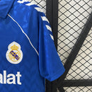 Camisa Retrô Real Madrid 1986/1988 II Away - Azul - Hummel