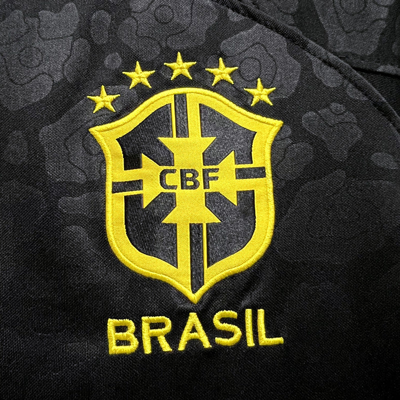 Camisa Brasil 2023 Goleiro - Torcedor - Preta