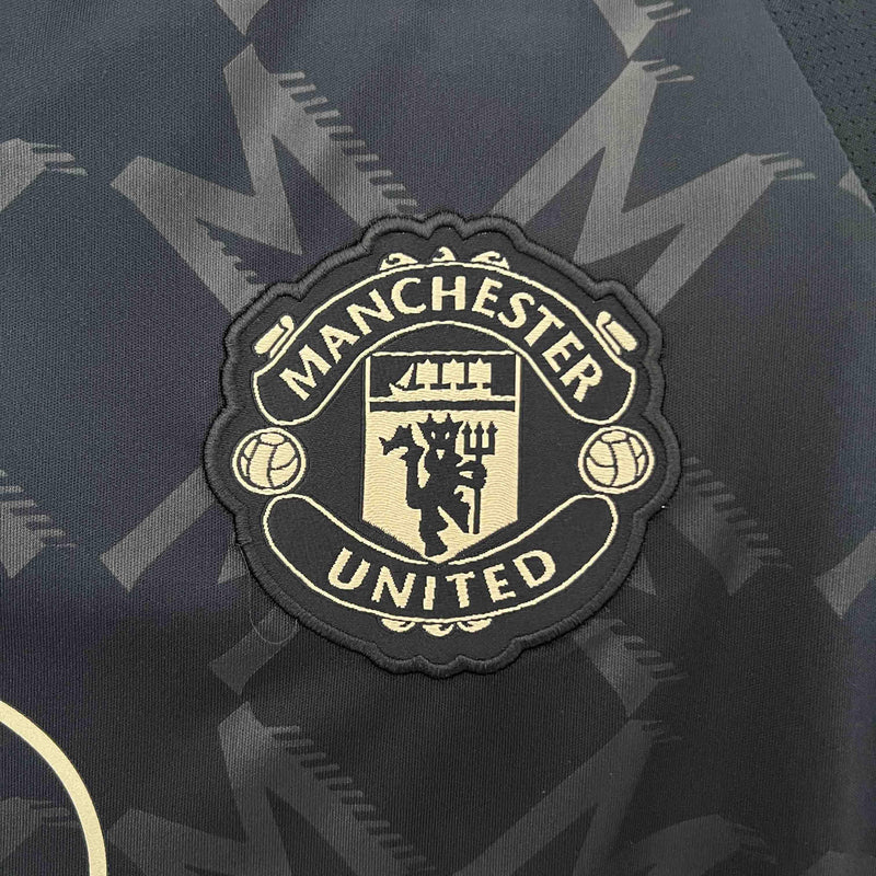 Camisa Manchester United 2024/25 II Away - Torcedor - Azul