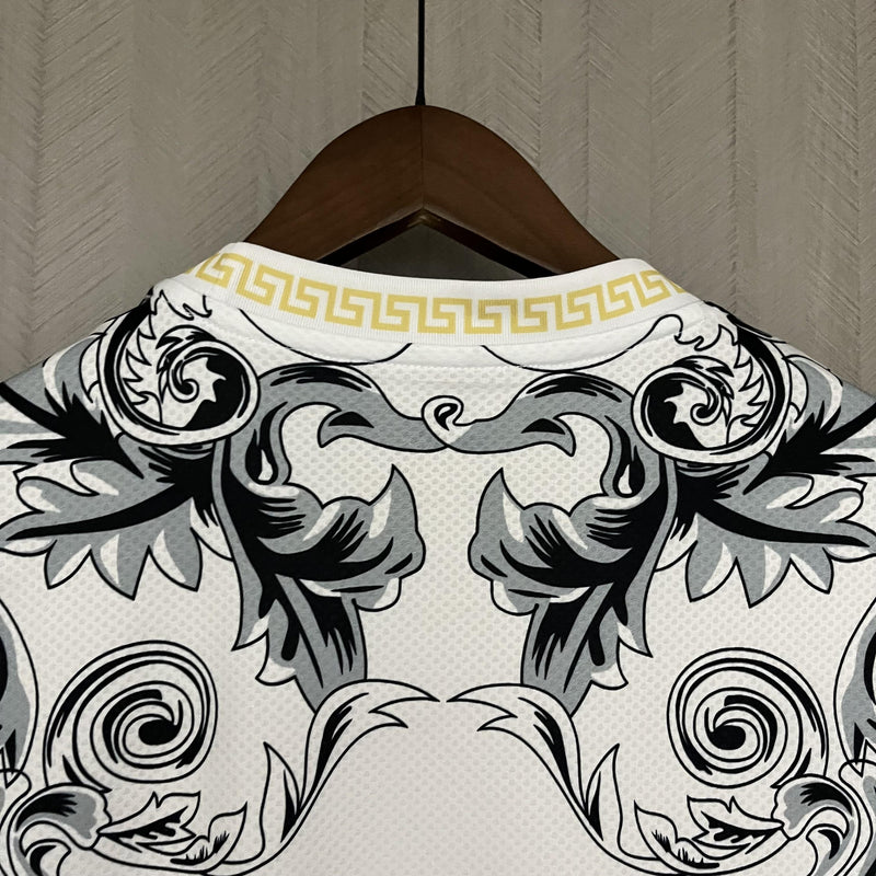 Camisa Itália 2023/24 Edição Especial Versace - Torcedor - Branca