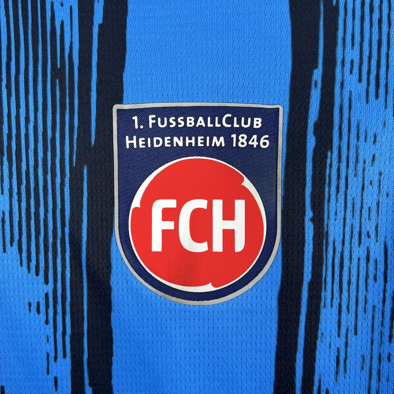 Camisa Heidenheim 25/26 II Away - Torcedor - Azul