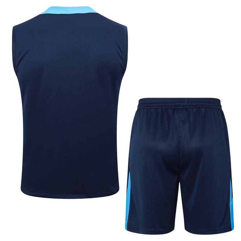 24/25 Conjunto Treino Chelsea - Regata - Azul Marinho