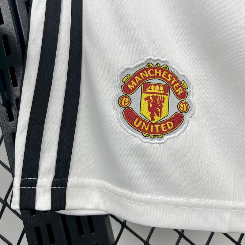 Short Manchester United 2025/26 I Home - Branco