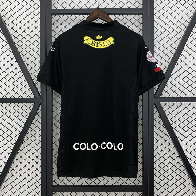 Camisa Retrô Colo-Colo 2004 II Away - Preta - Reebok