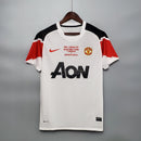 Camisa Retrô Final Champions Manchester United 2010/2011 Away Branca