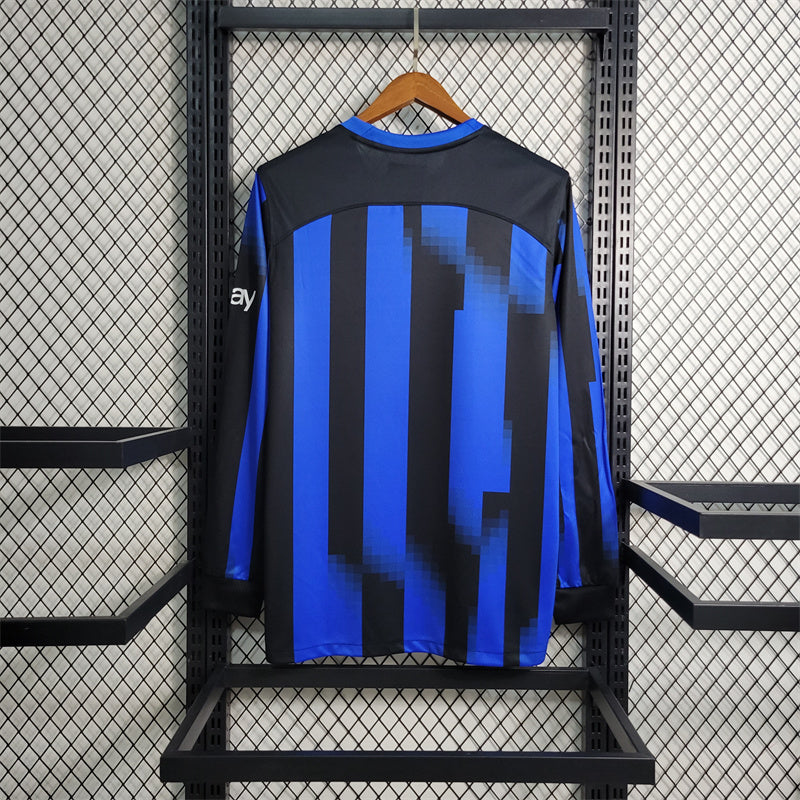 Camisa Inter de Milão 2023/24 I Home - Manga Longa Torcedor