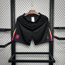 Short Chelsea 2024/2025 III Third Away - Preto Com Rosa