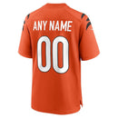 Camisa NFL Cincinnati Bengals - Versão Alternativa de Jogo - Laranja