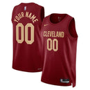 Camisa NBA - Cleveland Cavaliers - 2023 Bordô - Edição Ícone