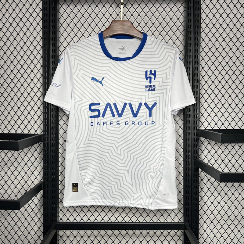 Camisa Al-Hilal 2024/25 II Away - Torcedor - Branca