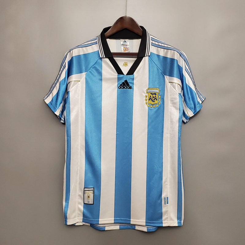 Camisa Retrô Argentina 1998 I Home - Adidas