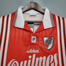 Camisa Retrô River Plate 1995/1996 II Away - Vermelha - Adidas