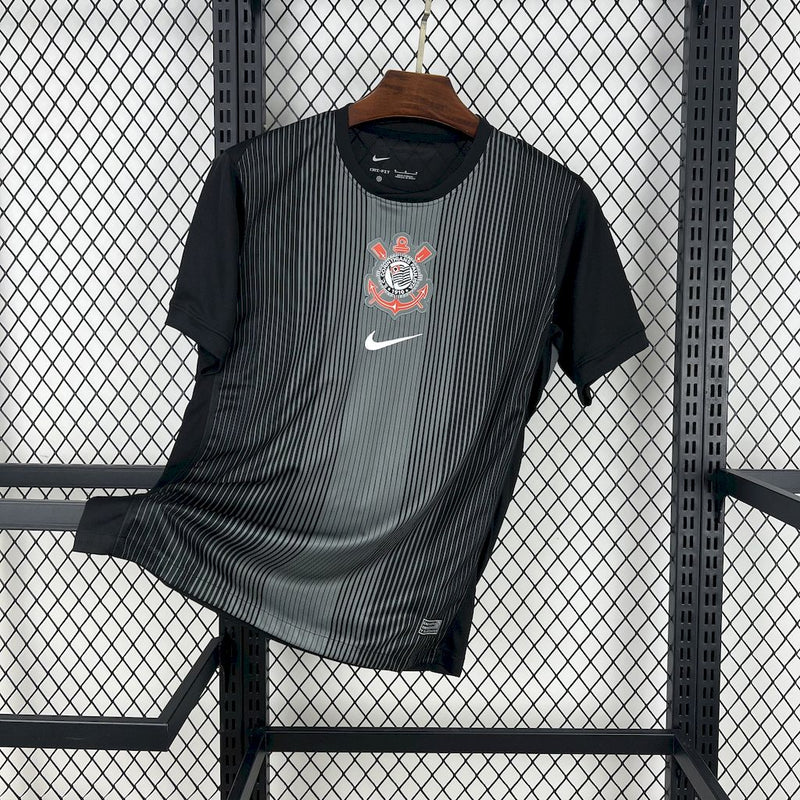 Camisa Goleiro Corinthians 25/26 Preta