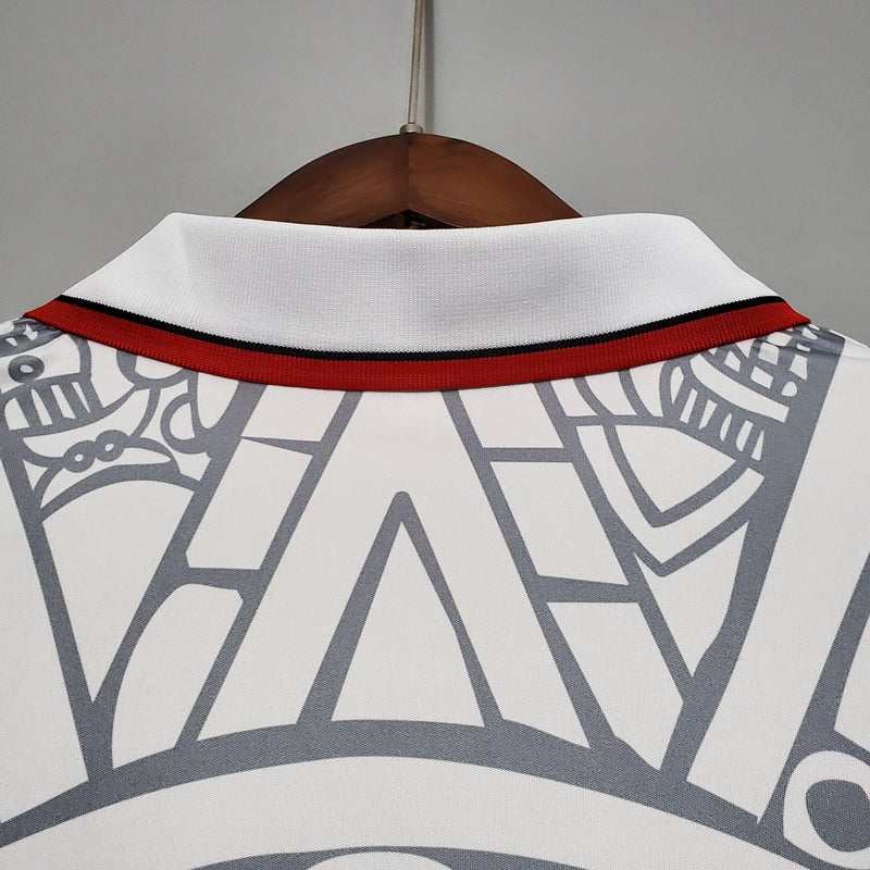 Camisa Retrô México 1998 II Away - Branca