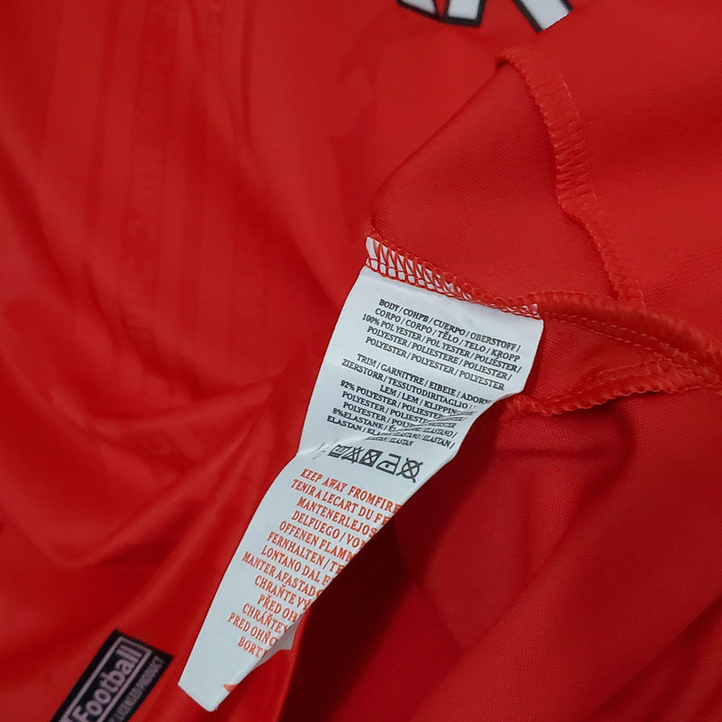 Camisa Retrô Manchester United 1999/2000 Champions Final - Manga Longa Umbro