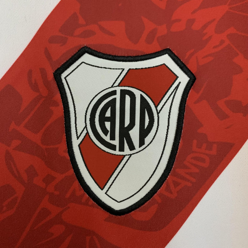 Camisa Retrô River Plate 2013/2014 I Home - Manga Longa Adidas