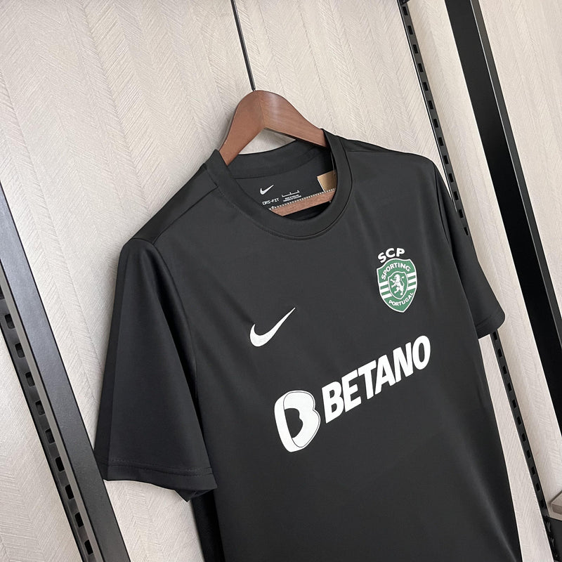 Camisa Sporting 2024/25 II Away - Torcedor - Preta