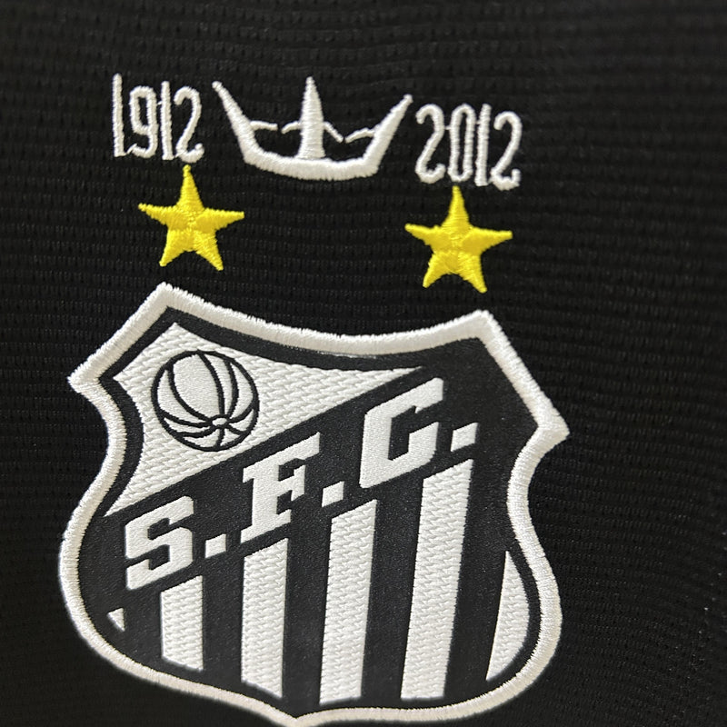 Camisa Retrô Santos 2011/2012 II Away - Preta - Nike