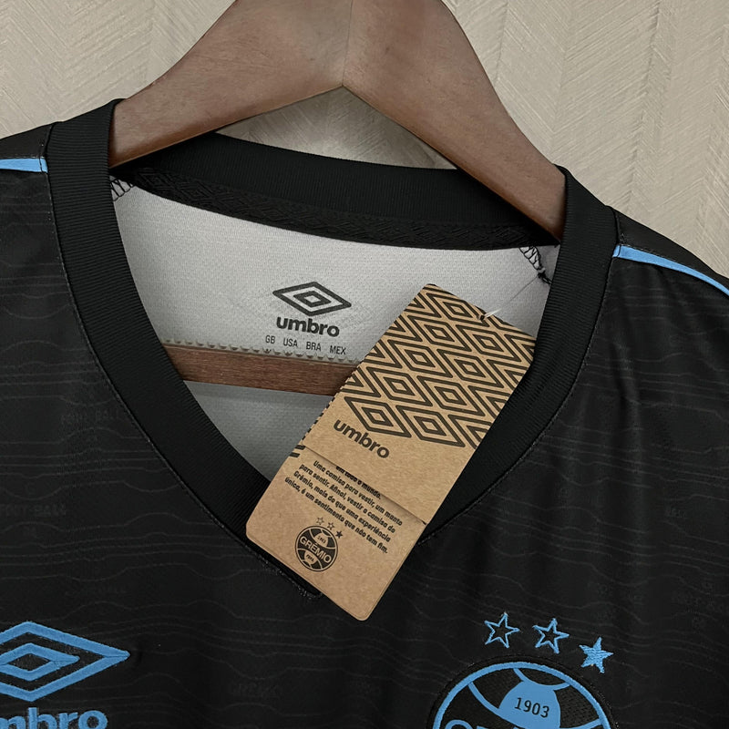 Camisa Grêmio 2023/24 II Away - Feminina - Preta