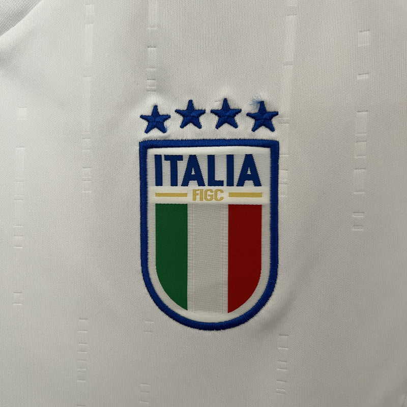 Camisa Itália 2024 II Away - Feminina - Branca