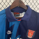 Camisa Retrô Arsenal 1995/1996 II Away - Azul - Manga Longa Nike