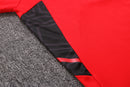 22/23 Conjunto Treino Flamengo - Frio Zíper Curto - Vermelho Amarelo