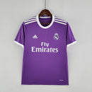 Camisa Retrô Real Madrid 2017/2018 II Away - Roxa - Adidas