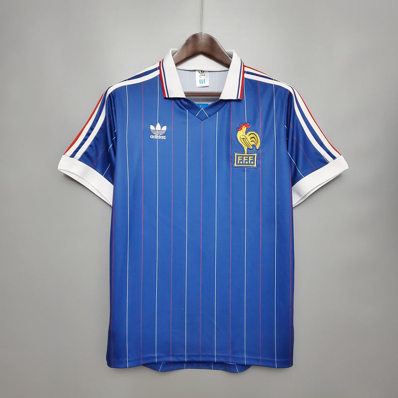 Camisa Retrô França 1982 I Home - Adidas