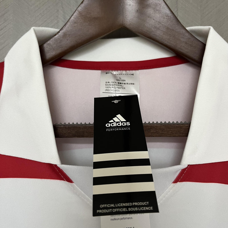 Camisa Retrô Flamengo 1986 II Away - Branca - Adidas