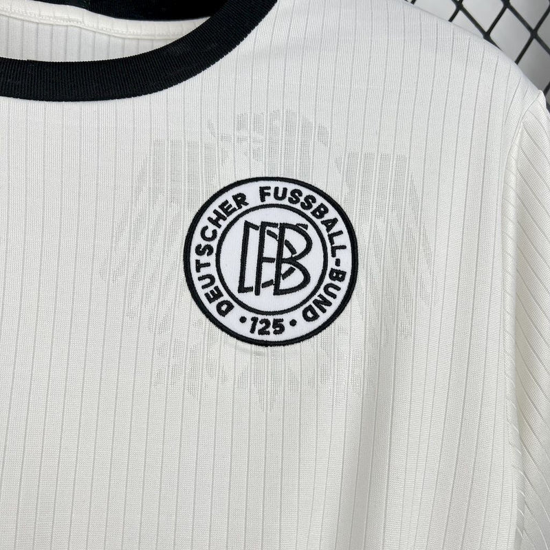 Camisa Alemanha 25/26 125 Anos - Torcedor - Branca