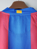 Camisa Retrô Barcelona 2007/2008 I Home - Manga Longa Nike