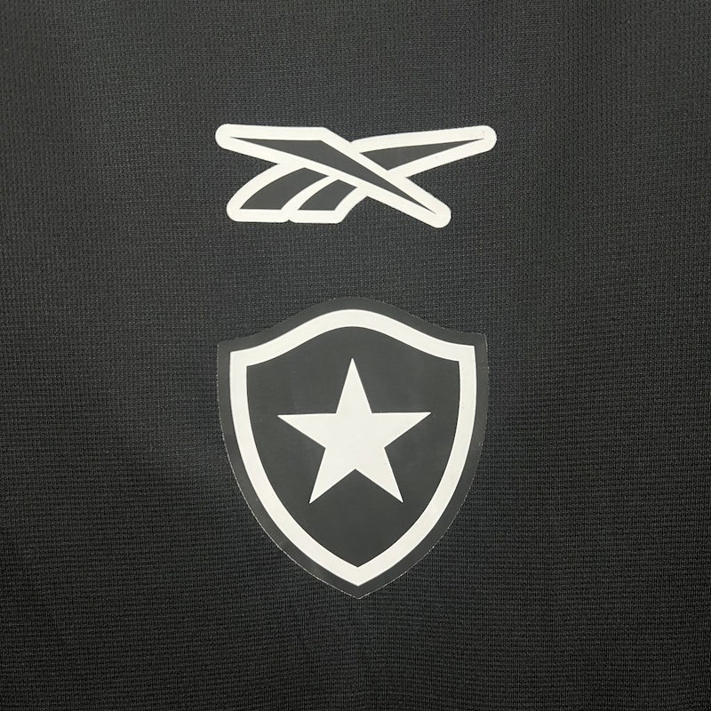 Camisa Botafogo 25/26 Pré-Jogo - Torcedor - Preta