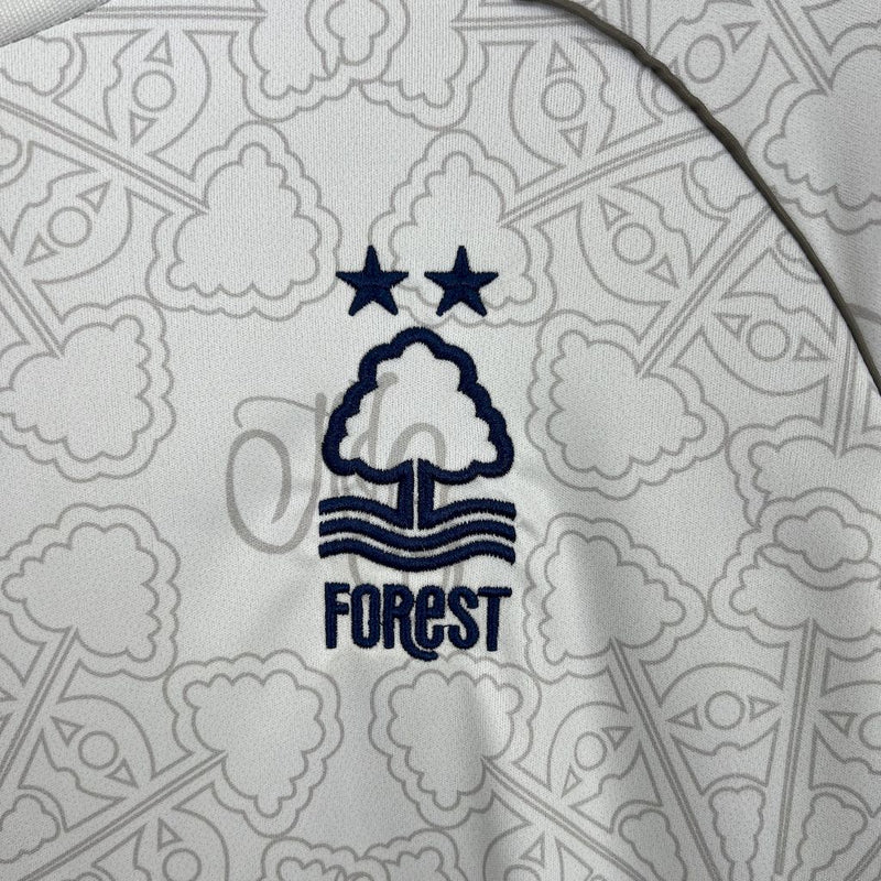 Camisa Nottingham Forest II Away - Torcedor - Branca