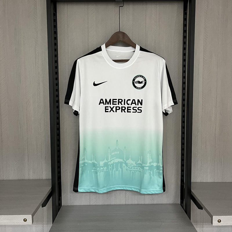 Camisa Brighton 2023/24 III Third - Torcedor - Branca