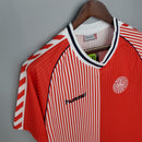 Camisa Retrô Dinamarca 1986 I Home - Hummel