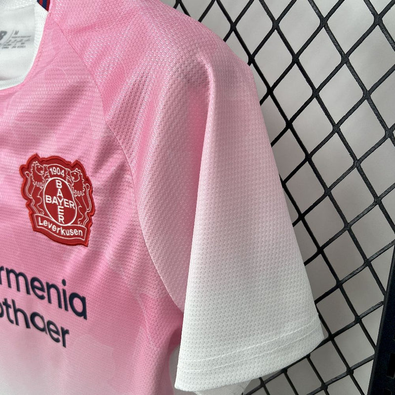 Camisa Bayer Leverkusen 25/26 II Away - Torcedor - Rosa
