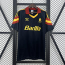 Camisa Retrô Roma 1991/1992 III Third - Preta - Adidas