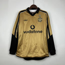 Camisa Retrô Manchester United 2001/2002 Dupla Face - Manga Longa Umbro