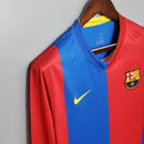 Camisa Retrô Barcelona 2006/2007 I Home - Manga Longa Nike