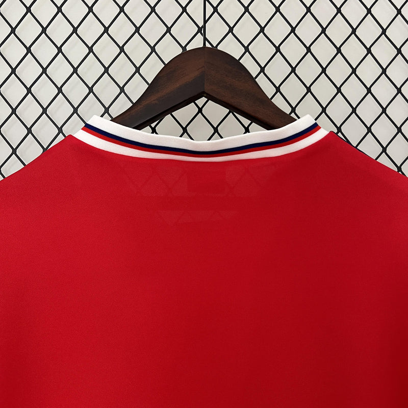 Camisa Retrô Inglaterra 1982 II Away - Vermelha - Admiral