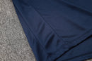 24/25 Conjunto Treino Inglaterra - Frio Zíper Curto - Azul Escuro