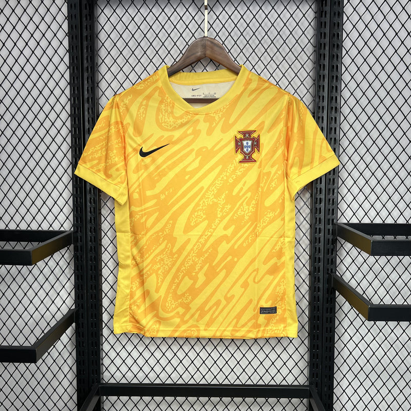 Camisa Portugal 2024/25 Goleiro - Torcedor - Amarela