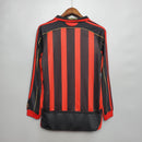 Camisa Retrô Milan 2006/2007 I Home - Manga Longa Adidas