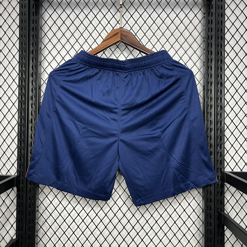 Short Holanda 2024/2025 Euro II Away - Azul