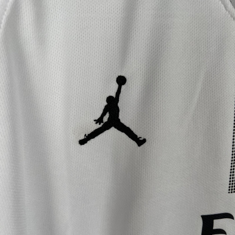 Camisa Retrô PSG 2018/2019 II Away - Nike Jordan Manga Longa