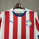 Camisa Paraguai 2024/25 I Home - Torcedor